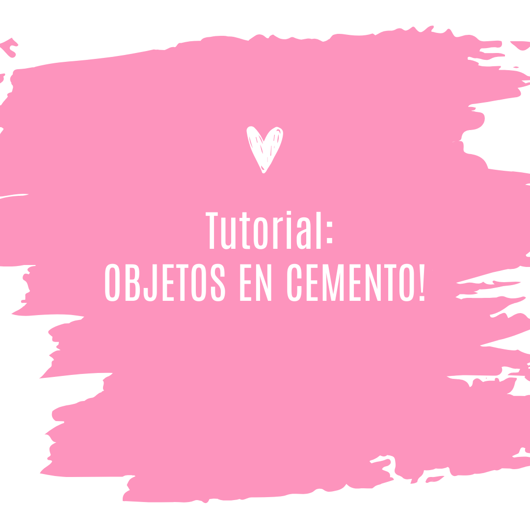 Tutorial: Objetos en cemento